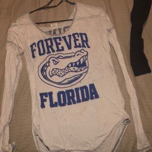 Pink Florida Gators long sleeve tee